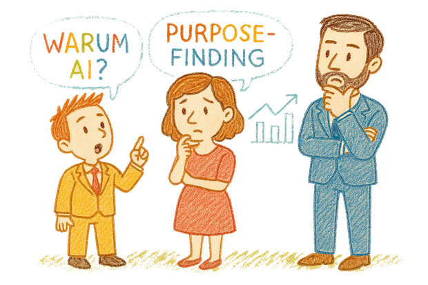 Business AI und Purpose-Finding
